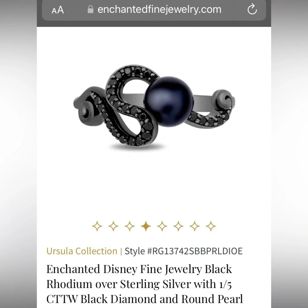 Disney villains Ursula ring - Picture 5 of 9